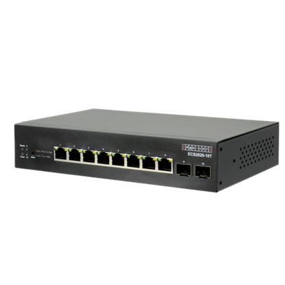 Picture of EDGECORE 10 Port Gigabit Web-Smart Ethernet Switch.