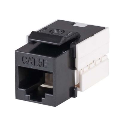 Picture of DYNAMIX Cat5e Keystone RJ45 Jack for 110 Face Plate. T568A/T568B