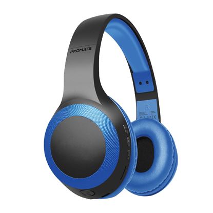 Picture of PROMATE Deep Base Bluetooth V5.0 Wireless Over-ear Headphones.