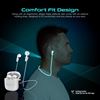 Picture of PROMATE In-Ear HD Bluetooth Earbuds with Intellitouch & 260mAh Charging