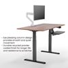 Picture of BRATECK Pro Smart Dual-Motor Sit Stand Desk with Intelligent APP