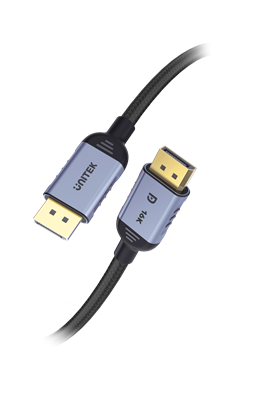 Picture of UNITEK 3m DisplayPort V2.1 Cable. Supports 16K@60Hz, 8K@120Hz, &