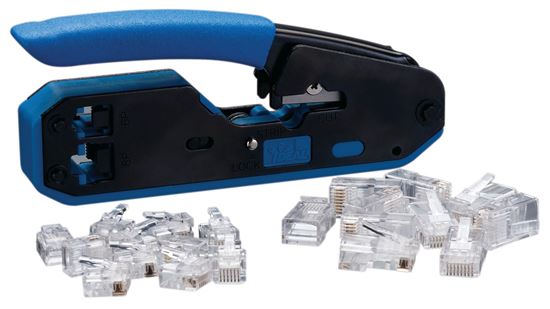 Picture of IDEAL INDUSTRIES Data and Voice Modular Plug Crimp Tool Kit.