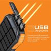 Picture of PROMATE 10000mAh Rugged EcoLight Solar IP65 Power Bank with 10W