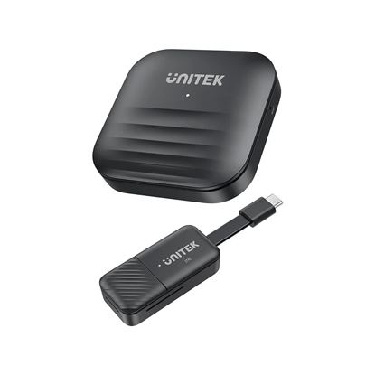 Picture of UNITEK USB-C Wireless HDMI Extender Kit.