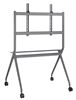 Picture of BRATECK 50-86" Heavy-Duty Studio TV Cart/Trolley. Supports up to 120Kgs