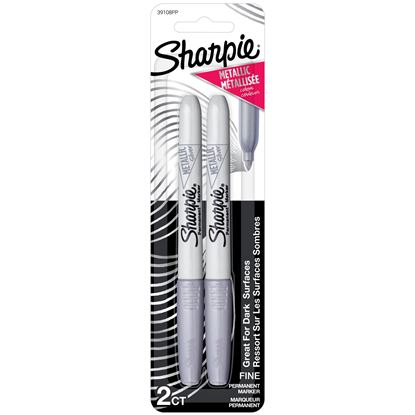 Picture of Sharpie Metallic Fine Point Perman Marker Silver 39108PP