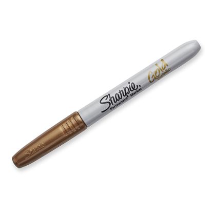 Picture of Sharpie Permanent Marker (MOQ 12) Metallic Gold with fine point