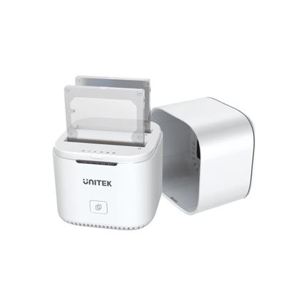 Picture of UNITEK Dual-Bay SATA 2.5" SyncStation Docking Station.