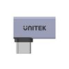 Picture of UNITEK USB-C 90 Degree Adapter. Type-C Male to Female.