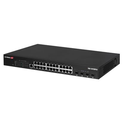 Picture of EDIMAX 28 Port 2.5GbE PoE++ L2 with 4x 10GbE SFP+ Ports Surveillance