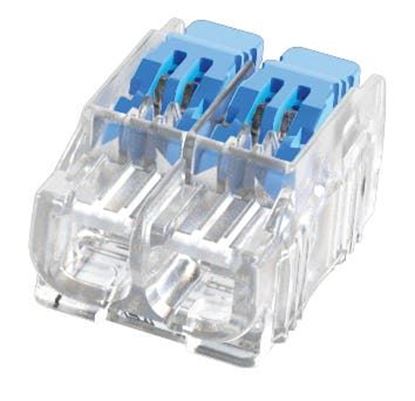 Picture of IDEAL INDUSTRIES 32A 2 Port Wire Connector Gen II Lever. 100pc Jar.