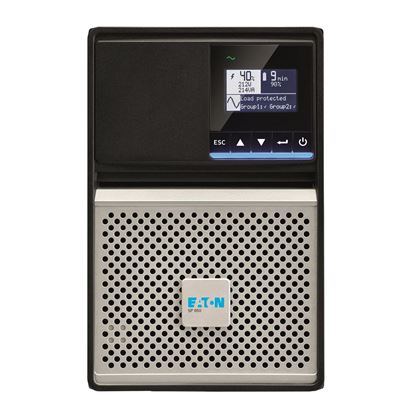 Picture of EATON 5P 650VA/520W Tower Line Interactive UPS with LCD Display.