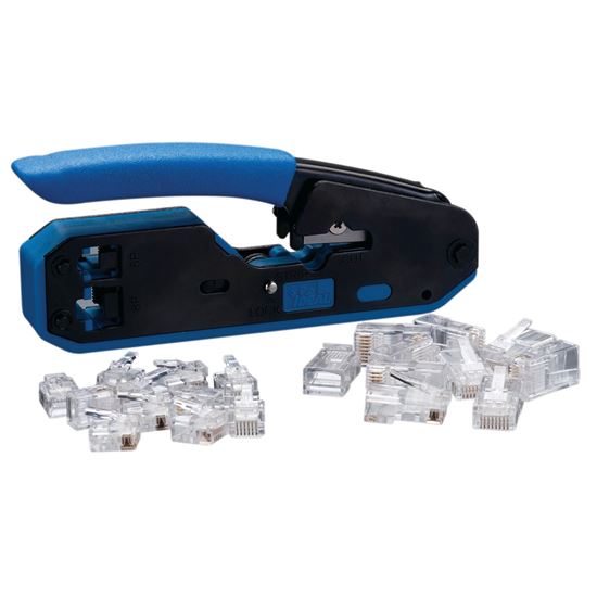 Picture of IDEAL INDUSTRIES Data and Voice Modular Plug Crimp Tool Kit.