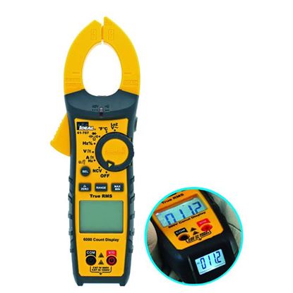 Picture of IDEAL INDUSTRIES 600A AC/DC TRMS TightSight Clamp Meter. CAT IV 600V