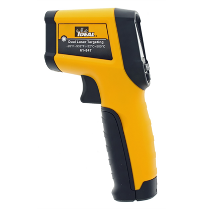 Picture of IDEAL INDUSTRIES Dual Laser Targeting Infrared Thermometer.