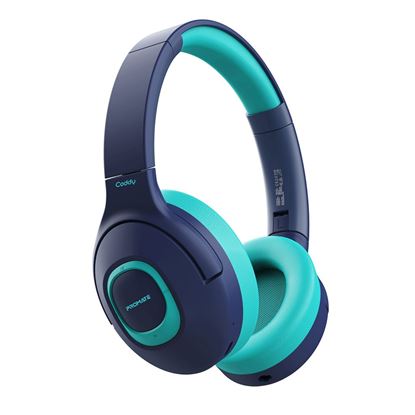 Picture of PROMATE Child-Safe Wireless Bluetooth Over-Ear Headphones.