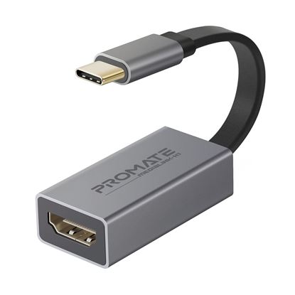 Picture of PROMATE USB-C to HDMI Adapter. Supports up to 4K@30Hz. Plug &