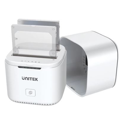 Picture of UNITEK Dual-Bay SATA 2.5" SyncStation Docking Station.