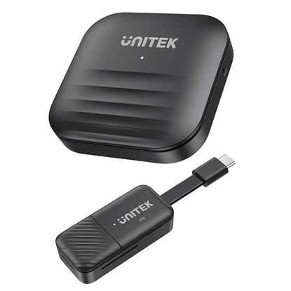 Picture of UNITEK USB-C Wireless HDMI Extender Kit.