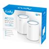 Picture of CUDY AC1200 2-Pack Dual-Band Wi-Fi Mesh System.