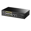 Picture of CUDY 8-Port Gigabit Unmanaged PoE+ 120W Desktop Switch with 2 Gigabit