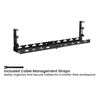 Picture of BRATECK Extendable Clamp-On Under Desk Cable Management Tray.