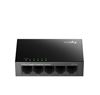 Picture of CUDY 5-Port Gigabit Unmanaged Desktop Switch in Metal Case.
