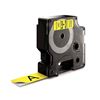 Picture of DYMO Genuine D1 Label Cassette Tape 19mm x 7M,  Black on Yellow