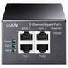 Picture of CUDY 2-Channel 30W Gigabit PoE+/PoE Injector