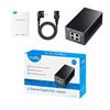 Picture of CUDY 2-Channel 30W Gigabit PoE+/PoE Injector