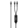 Picture of UNITEK 2-in-1 USB-C Cable with Dual Connectors. Fast Charge iPhone 16