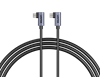 Picture of UNITEK 0.5m 100W Right Angle USB-C to Right Angle USB-C Cable.
