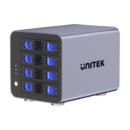 Picture of UNITEK 4-Bay RAID External Hard Drive Enclosure.