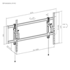 Picture of BRATECK 55'-105" Tilt Heavy-Duty TV Wall Mount Bracket with Anti-Theft