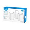 Picture of CUDY AX3000 3-Pack 2.5G Dual-Band Wi-Fi 6 Mesh System.