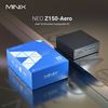Picture of MINIX Neo Z150 Aero Intel Core N150 Mini PC with Windows 11 Pro.
