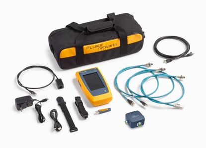 Picture of FLUKE NETWORKS LIQ-200 Duo with IND Etherner Adapter Kit. Inlcudes