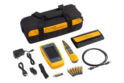 Picture of FLUKE NETWORKS LIQ-200 Duo Kit. Includes LinkIQ Duo with Remote ID